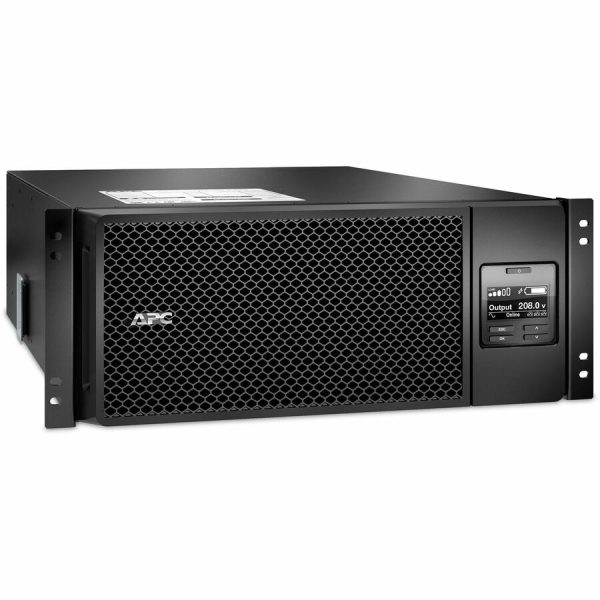 APC Smart-UPS On-Line, 6kVA/6kW, Rackmount 4U, 208V, 2x L6-20R+3x L6-30R NEMA outlets, Network Card+SmartSlot, Extended runtime, W/ rail kit - Image 7