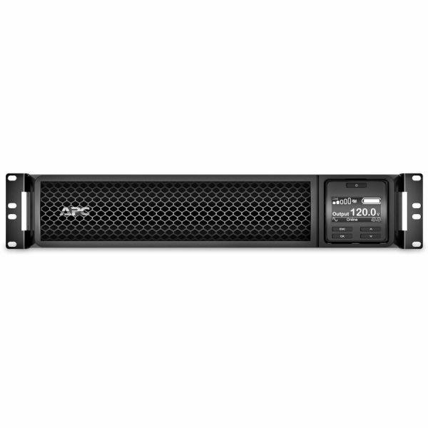 APC Smart-UPS On-Line, 2200VA, Rackmount 2U, 120V, 6x 5-20R+1x L5-20R NEMA outlets, Network Card, Extended runtime, W/ rail kit - Image 2