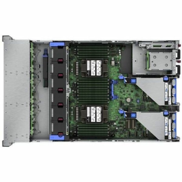HPE SMART CHOICE ProLiant DL380 G11 2U Rack Server - 1 x Intel Xeon Silver 4510 2.4 GHz - 64 GB RAM - 4.8 TB HDD - (2 x 2.4TB) HDD Configuration - Serial ATA/600, 12Gb/s SAS Controller - Image 3