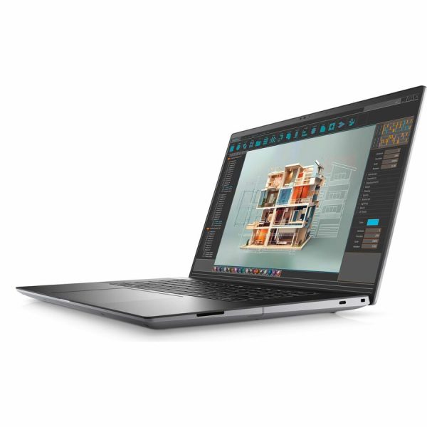 Dell Precision 5000 5690 16" Mobile Workstation - Full HD Plus - Intel Core Ultra 9 185H - vPro Technology - Intel Evo Platform - 32 GB - 1 TB SSD - English (US) Keyboard - Anodized Titan Gray - Image 10