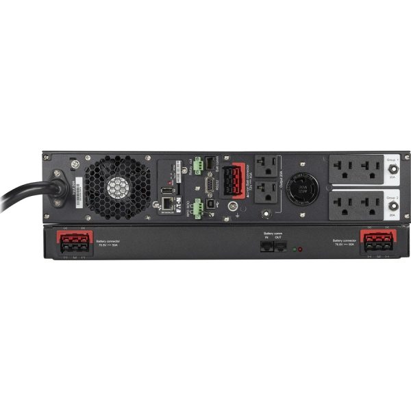 Eaton 9PX 3000VA 2700W 120V Online Double-Conversion UPS - L5-30P, 6x 5-20R, 1 L5-30R, Lithium-ion Battery, Cybersecure Network Card, 2U Rack/Tower - Image 6