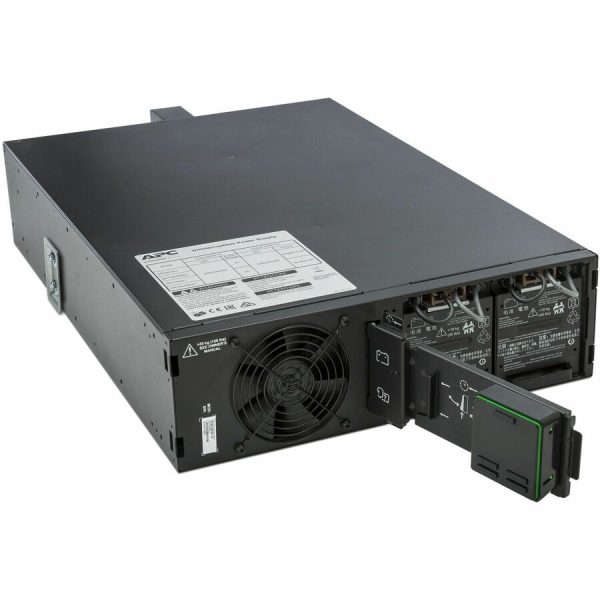 APC Smart-UPS On-Line, 5kVA, Rackmount 3U, 208V, 4x C13+4x C19 IEC outlets, Network Card+SmartSlot, Extended runtime, W/ rail kit - Image 2