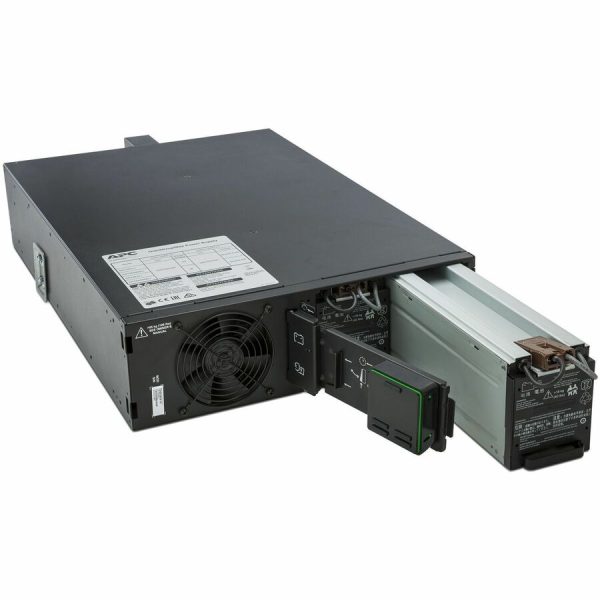 APC Smart-UPS On-Line, 5kVA, Rackmount 3U, 208V, 4x C13+4x C19 IEC outlets, Network Card+SmartSlot, Extended runtime, W/ rail kit - Image 4