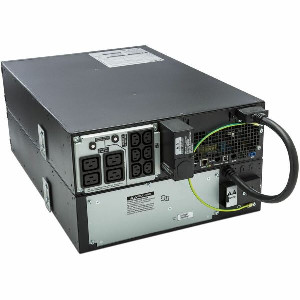 APC Smart-UPS On-Line, 5kVA, Rackmount 3U, 208V, 4x C13+4x C19 IEC outlets, Network Card+SmartSlot, Extended runtime, W/ rail kit - Image 6