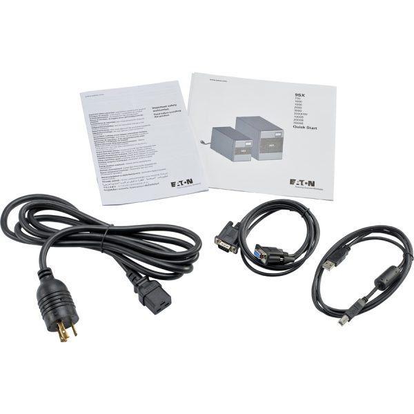 Eaton 9SX 3000VA 2700W 120V Online Double-Conversion UPS - Hardwired In/Out, Cybersecure Network Card Option, Extended Run, Tower - Image 3