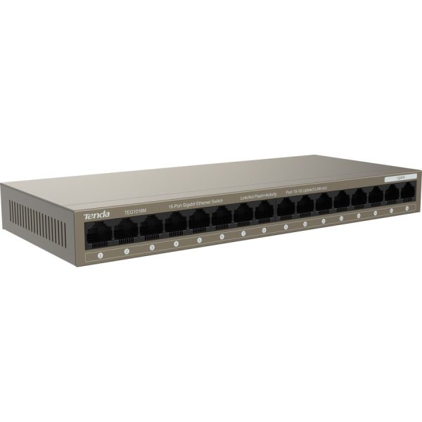 Tenda TEG1016M 16-Port Gigabit Ethernet Switch - Image 4