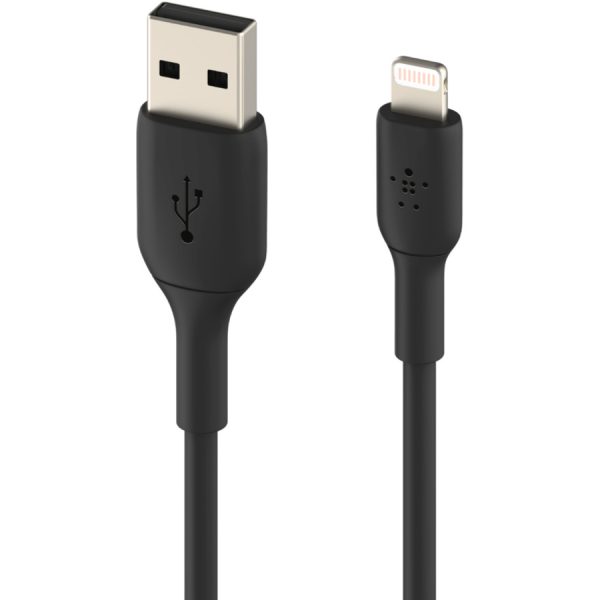 Belkin BoostCharge Lightning to USB-A Cable (1 meter / 3.3 foot, Black) - Image 2