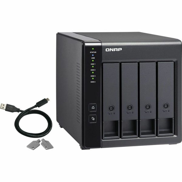 QNAP 4 Bay USB Type-C Direct Attached Storage with Hardware RAID - Image 3