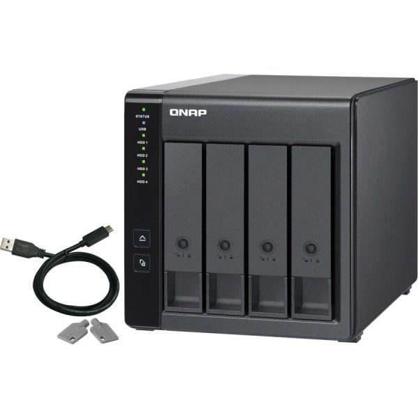 QNAP 4 Bay USB Type-C Direct Attached Storage with Hardware RAID - Image 6