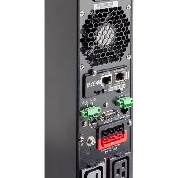 Eaton 9PX 3000VA 2700W 120V Online Double-Conversion UPS - L5-30P, 6x 5-20R, 1 L5-30R Outlets, Cybersecure Network Card Option, Extended Run, 2U Rack/Tower - Image 6
