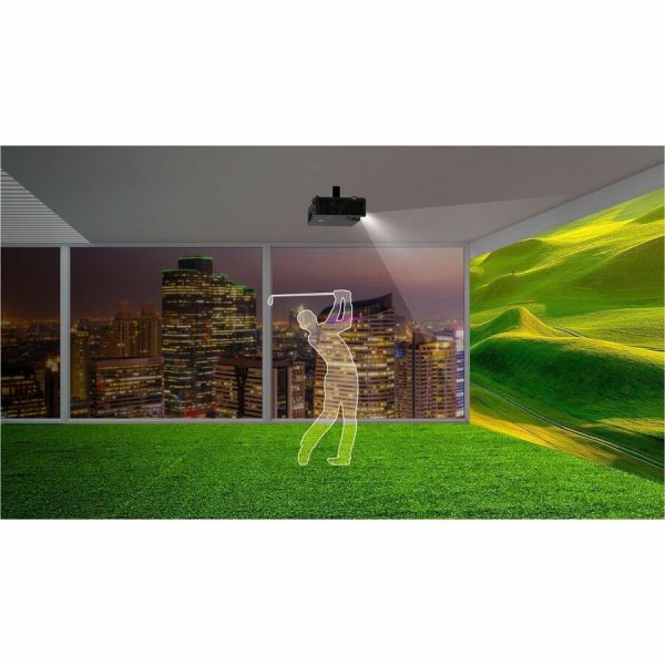 Optoma ZU507TST 3D Short Throw DLP Projector - 16:10 - Wall Mountable - Black - Image 8