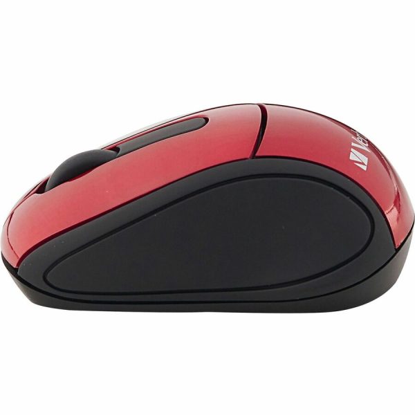 Verbatim Wireless Mini Travel Optical Mouse - Red - Image 10
