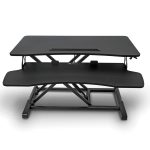Royal 89403B SD320 Universal Adjustable Standing Tabletop Desk with Keyboard Support
