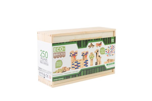Eco-bricks Bamboo 250pcs + felt - Image 3