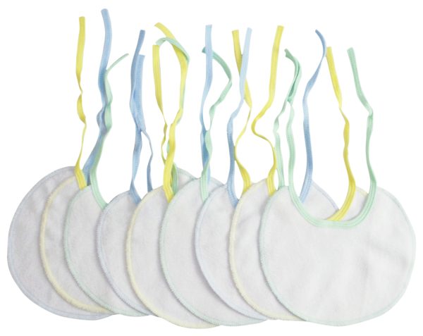 Infant Nine Piece Bib Set (pack Of 9) 1021-9-pack - Image 2