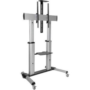 Mobile TV Cart Hght 60 to 100"