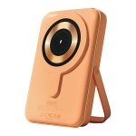 Urban Factory MWP12UF MAGNEE Power Wireless Magnetic Power Bank, 10,000 mAh, MagSafe Compatible (Apricot Ice)