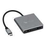 HELIX ETHHUB4 ProSeries USB Connect 4-in-1 USB-C Adapter with Dual HDMI, USB-C, and USB-A 3.0