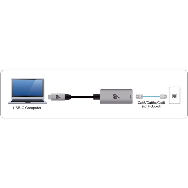 IOGEAR GigaLinq Pro 3.1, USB 3.1 Type-C to Gigabit Ethernet Adapter - Image 2