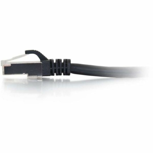 C2G-6ft Cat6a Snagless Shielded (STP) Network Patch Cable - Black - Image 4