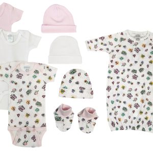 Newborn Baby Girl 8 Pc  Sets Nc_0586