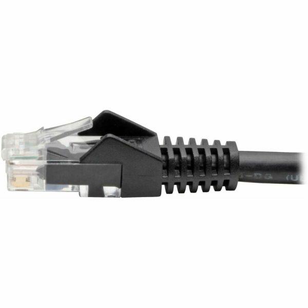 Eaton Tripp Lite Series Cat6 Gigabit Snagless Molded (UTP) Ethernet Cable (RJ45 M/M), PoE, Black, 7 ft. (2.13 m) - Image 4