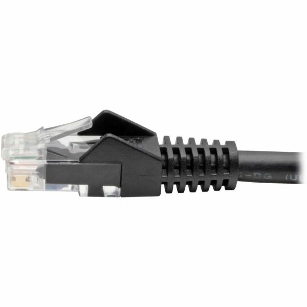 Eaton Tripp Lite Series Cat6 Gigabit Snagless Molded (UTP) Ethernet Cable (RJ45 M/M), PoE, Black, 7 ft. (2.13 m) - Image 6
