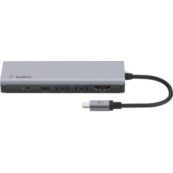 Belkin USB-C 7-in-1 Multiport Adapter, Laptop Docking Station, 2x USB-A 3.1 Gen 2, 4k HDMI 2.0, 100W Power Delivery 3.0 - Image 4
