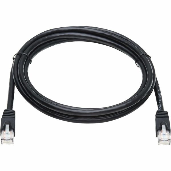 Eaton Tripp Lite Series Cat6a 10G Snagless UTP Ethernet Cable (RJ45 M/M), Black, 7 ft. (2.13 m) - Image 2