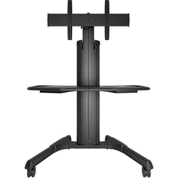 Chief Fusion Adjustable Mobile Display Cart - For Displays 42-86" - Black - Image 5