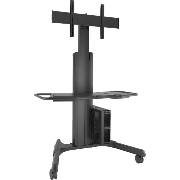Chief Fusion Adjustable Mobile Display Cart - For Displays 42-86" - Black - Image 6