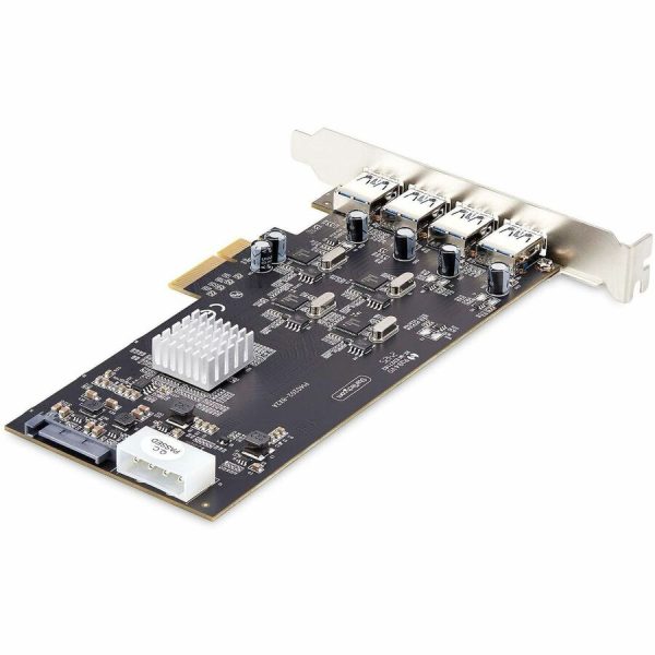 StarTech.com 4-Port USB PCIe Card, USB 3.2 5Gbps, PCI Express Expansion Card with 4x Independent USB Controllers, 4x USB-A Ports - Image 2