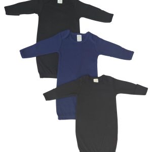 Unisex Newborn Baby 3 Piece Gown Set Nc_0862