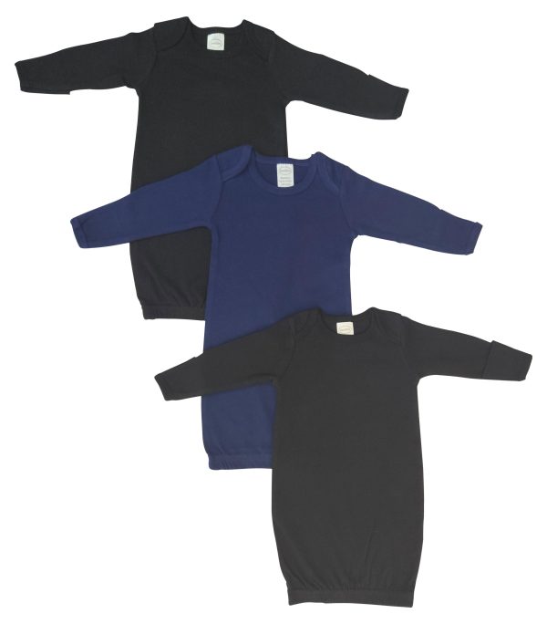 Unisex Newborn Baby 3 Piece Gown Set Nc_0862