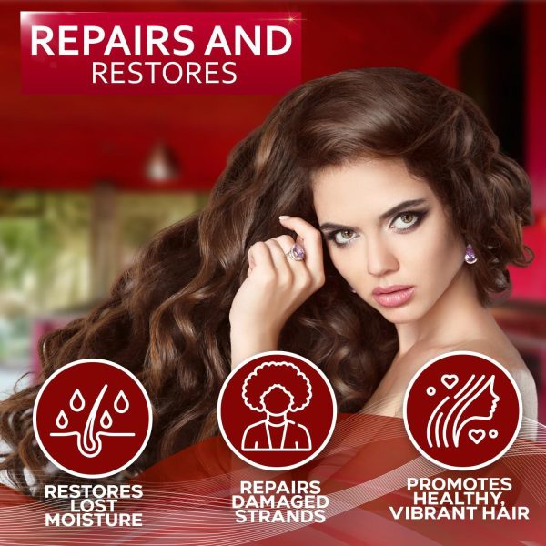 Leave in Conditioner for Curly Hair   Frizz Control for Women and Men   Restores Dry Damaged and Wavy Hair   Detangler Cream and Sulfate Free Anti Static Moisturizer Treatment with Shea Butter - Image 3