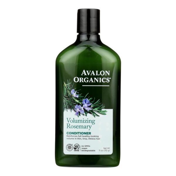 Avalon Organics Volumizing Conditioner with Wheat Protein and Babassu Oil Rosemary - 11 fl oz - Image 2