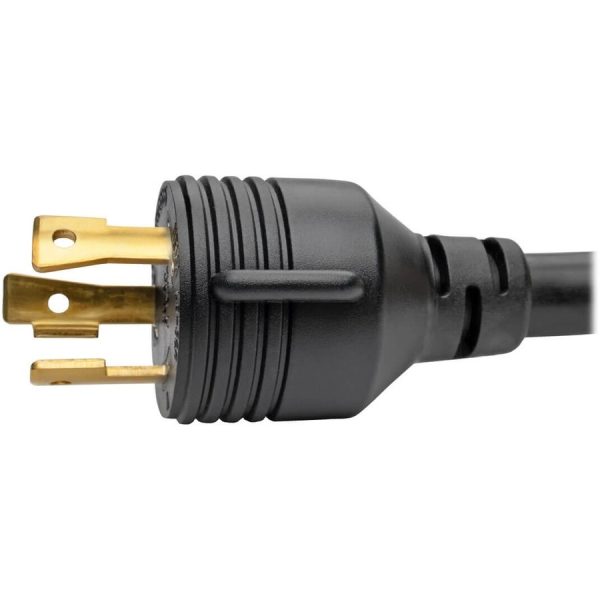 Eaton Tripp Lite Series Power Extension Cord, NEMA L5-30P to NEMA L5-30R- Heavy-Duty, 30A, 125V, 10 AWG, 10 ft. (3.05 m), Black, Locking Connectors - Image 5