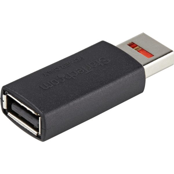 StarTech.com Secure Charging USB Data Blocker Adapter, Male/Female USB-A Data Blocking Charge/Power-Only Charging Adapter for Phone/Tablet - Image 2