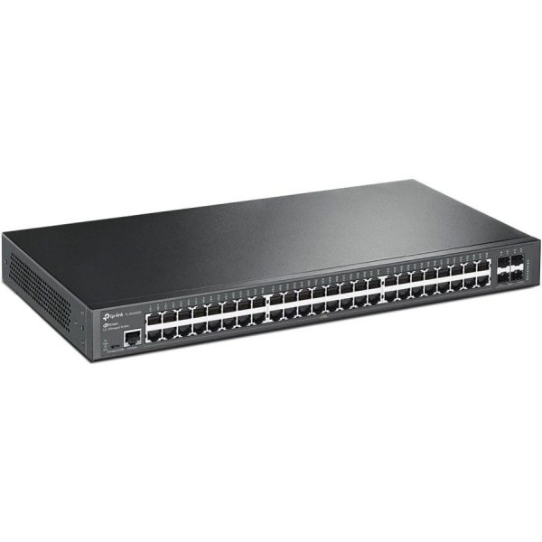 TP-Link TL-SG3452X - JetStream 48-Port Gigabit L2+ Managed Switch with 4 10GE SFP+ Slots - Image 2
