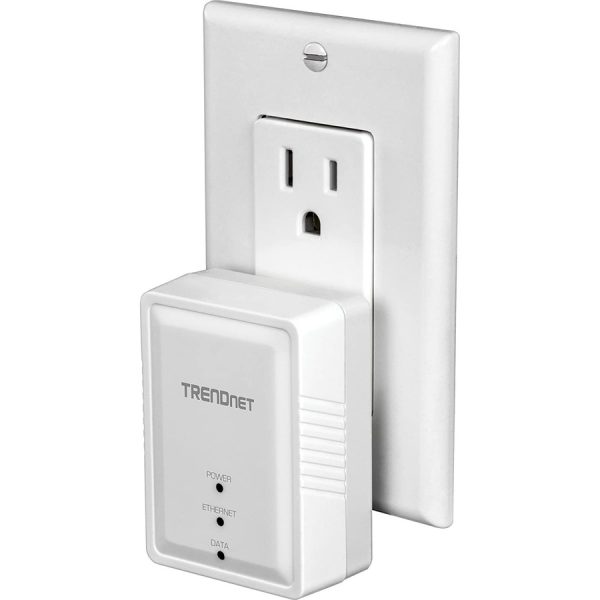 TRENDnet Powerline 500 AV Nano Adapter Kit, Includes 2 x TPL-406E Adapters, Cross Compatible With Powerline 600-500-200, Windows 10, 8.1, 8, 7, Vista, XP, Plug & Play Install, White, TPL-406E2K - Image 3