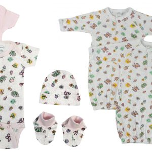 Newborn Baby Girl 6 Pc  Sets Nc_0602