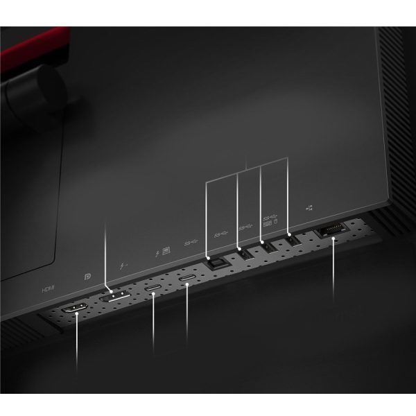 Lenovo ThinkVision P40w-20 40" Class 5K2K WUHD Curved Screen LED Monitor - 21:9 - Raven Black - Image 6