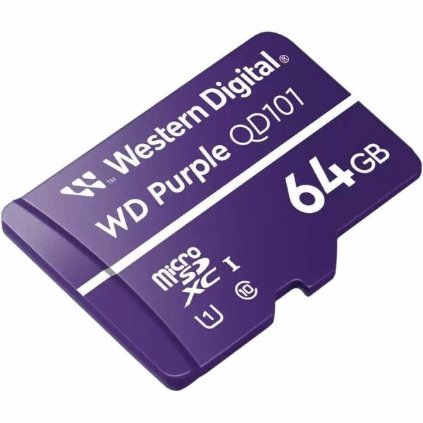 WD Purple 64 GB Class 10/UHS-I (U1) microSDXC - Image 2