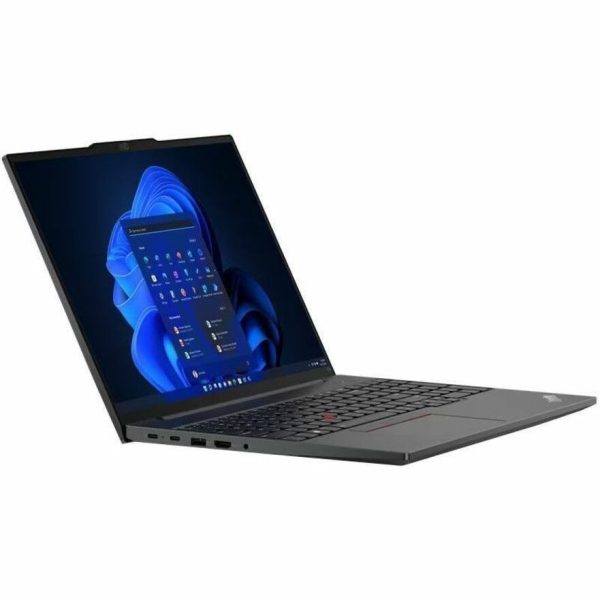 Lenovo ThinkPad E16 Gen 1 21JN003XUS 16" Touchscreen Notebook - WUXGA - Intel Core i7 13th Gen i7-1355U - 16 GB - 512 GB SSD - English Keyboard - Graphite Black - Image 3