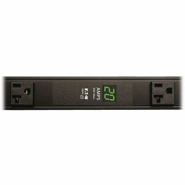 Eaton Tripp Lite Series 1.9kW Single-Phase Local Metered PDU, 120V Outlets (28 5-15/20R), L5-20P/5-20P Adapter, 15 ft. (4.57 m) Cord, 0U Vertical - Image 5