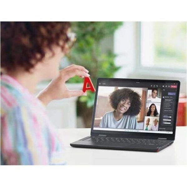 Lenovo 13w Yoga Gen 2 82YR0009US 13.3" Touchscreen Convertible 2 in 1 Notebook - WUXGA - AMD Ryzen 5 7530U - 8 GB - 256 GB SSD - English (US) Keyboard - Thunder Black - Image 9