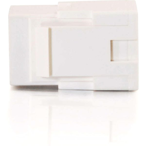 C2G Snap-In HDMI F/F Keystone Insert Module - White - Image 3