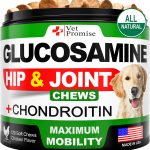 Glucosamine for Dogs   Hip and Joint Supplement for Dogs   Glucosamine Chondroitin for Dogs   Dog Joint Pain Relief Treats with MSM   Hemp   Advanced Dog Joint Supplement Health   120 Mobility Chews