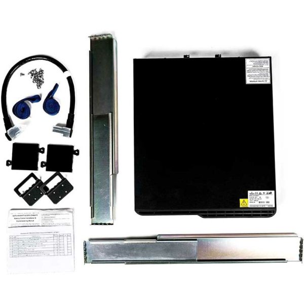 Vertiv Liebert GXT4-48VBATT 9Ah, 48V External Battery Cabinet for Vertiv Liebert GXT4-500RT120, GXT4-700RT120, GXT4-1000RT120, GXT4-1500RT120, GXT4-2000RT120, GXT4-500RT230, GXT4-700RT230, GXT4-1000RT230, GXT4-1500RT230, and GXT4-2000RT230 - Image 2
