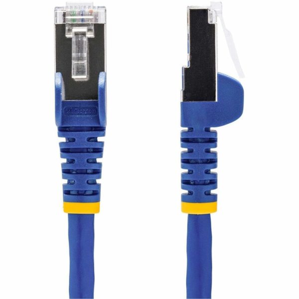StarTech.com 10ft Blue CAT8 Ethernet Cable, Snagless RJ45, 25G/40G 2000MHz, 100W PoE, S/FTP, 26AWG Pure Bare Copper, LSZH Network Patch Cord - Image 2